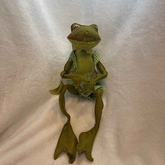 Annalee Dolls Other - Extremely RARE 1969 Annalee Mobilitee Dolls Spring Frog Needs TLC has Tag